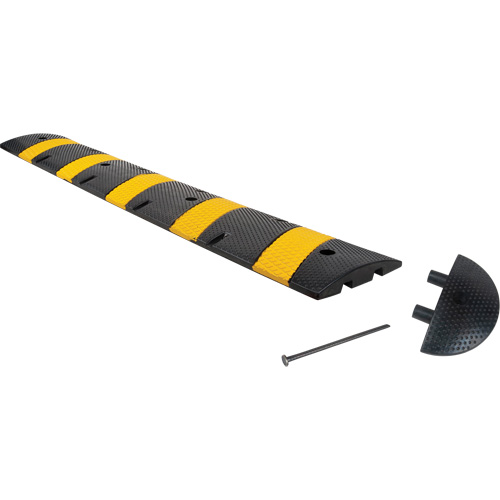 Ensemble de bosse de d&eacute;c&eacute;l&eacute;ration, Caoutchouc, 6' lo x 11" la x 2" h CSL Industriel Inc.