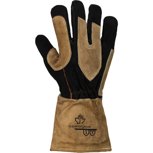 Endura&reg; 505GP MIG Welding Gloves, Grain Goatskin, Size Medium CSL Industriel Inc.
