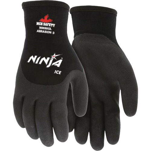 Ninja&reg; Ice Insulated Winter Gloves, Medium, HPT Coating, 15 Gauge, Nylon Shell CSL Industriel Inc.