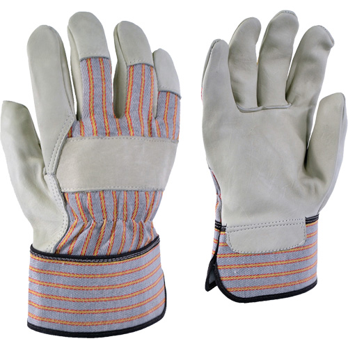 24-61 Striped Work Gloves, X-Small, Grain Cowhide Palm CSL Industriel Inc.