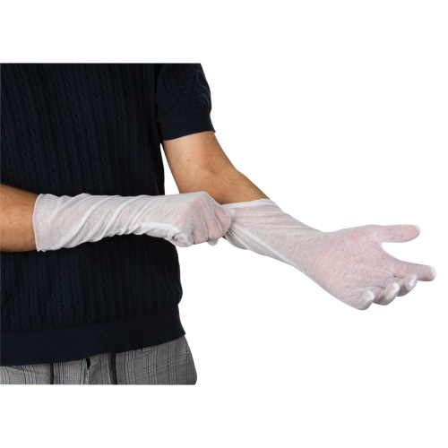 Lightweight Inspection Gloves, Poly/Cotton, Hemmed Cuff, Men's CSL Industriel Inc.