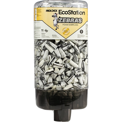 EcoStation&reg; Earplug Dispenser with Zebras Earplugs CSL Industriel Inc.
