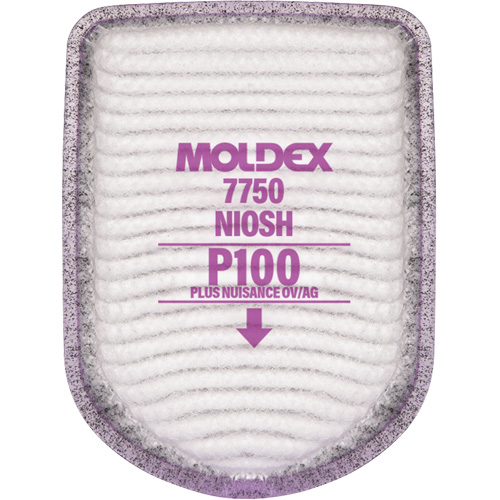 Filtre pour respirateur semi-rectangulaire, Filtre contre les particules avec suppresion de vapeurs nuisibles, Vapeurs organiques/Gaz acides/P100 CSL Industriel Inc.