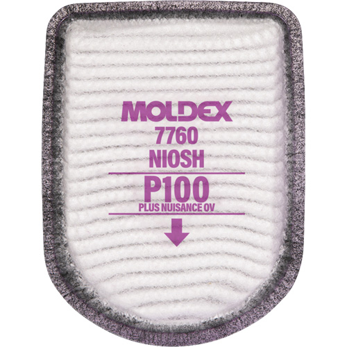 Filtre pour respirateur semi-rectangulaire, Filtre contre les particules avec suppresion de vapeurs nuisibles, Vapeurs organiques/P100 CSL Industriel Inc.