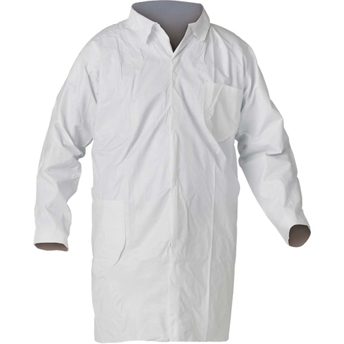 Sarrau de laboratoire KleenGuard A40, Moyen, Blanc CSL Industriel Inc.