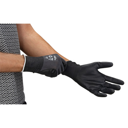 Eco-Friendly Breathable Coated Gloves, 7, Foam Nitrile Coating, 21 Gauge, Nylon/RPET Shell CSL Industriel Inc.