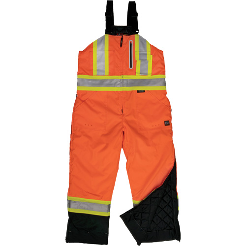 Ripstop Insulated Safety Bib Overall, Polyester, X-Small, High Visibility Orange CSL Industriel Inc.