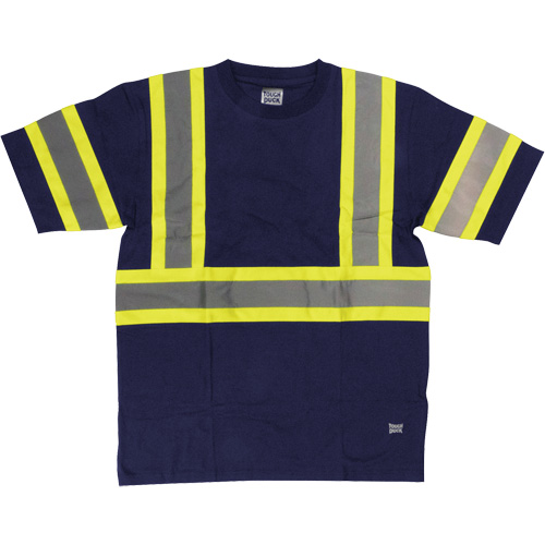 Short Sleeve Safety T-Shirt, Cotton, X-Small, Navy Blue CSL Industriel Inc.