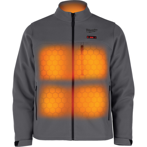 M12 Heated Toughshell Jacket (Jacket Only), Men's, Medium, Grey CSL Industriel Inc.