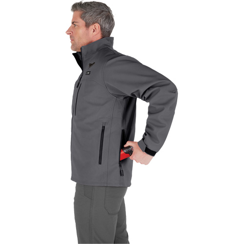 M12 Heated Toughshell Jacket (Jacket Only), Men's, Medium, Grey CSL Industriel Inc.