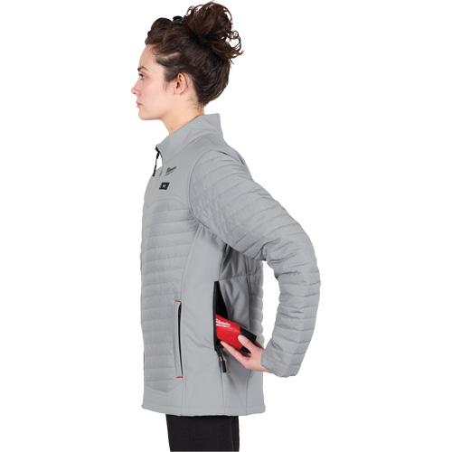 M12 Heated Axis Jacket with Battery, Women's, Small, Grey CSL Industriel Inc.