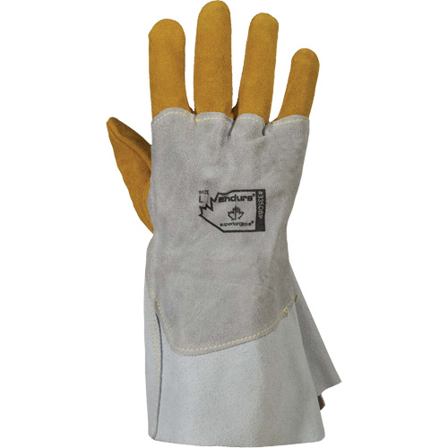 Endura&reg; 335DBP Welding Gloves, Split Cowhide/Split Elkhide, Size Small CSL Industriel Inc.