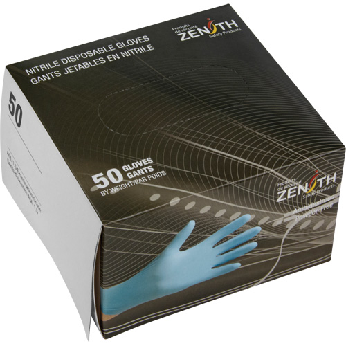 Emballages de gants jetables pour machine distributrice, Moyen, Nitrile, 4,5 mils, Sans poudre, Bleu, Classe 2 CSL Industriel Inc.