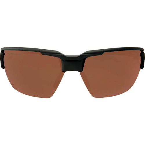 Lunettes de s&eacute;curit&eacute; Pumori, Lentille Cuivre, Anti-&eacute;gratignures/Polaris&eacute;, ANSI Z87+/MCEPS GL-PD 10-12/R&eacute;pond ou surpasse la norme CSA Z94.3 CSL Industriel Inc.