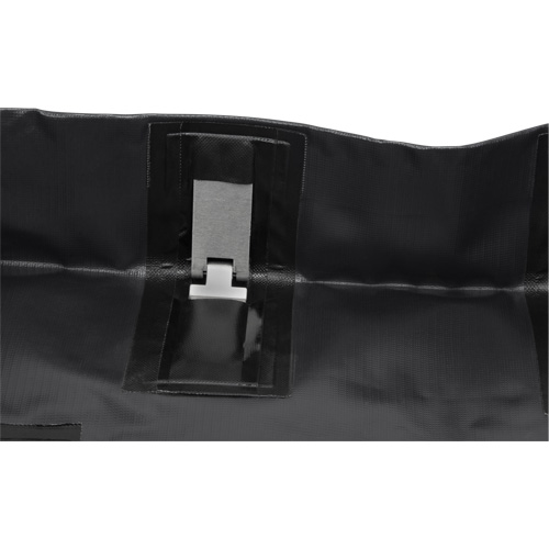 Berme repliable, Capacit&eacute; 60 gal. US, 4' la x 4' lo x 6" h, Support &agrave; encliqueter CSL Industriel Inc.