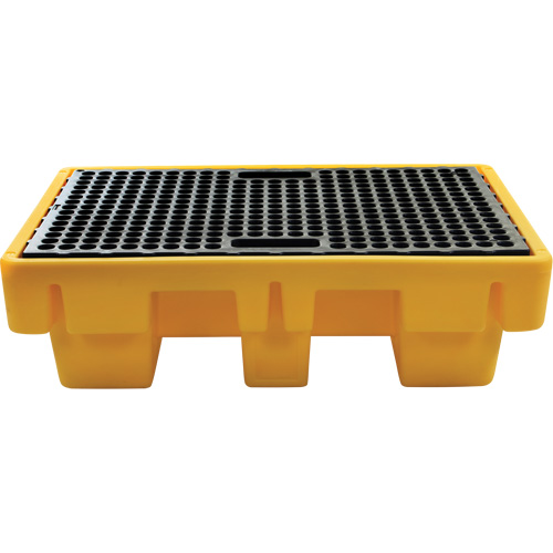 2-Drum Spill Pallet, 61 US gal. Spill Capacity, 51.5" x 36" x 15" CSL Industriel Inc.
