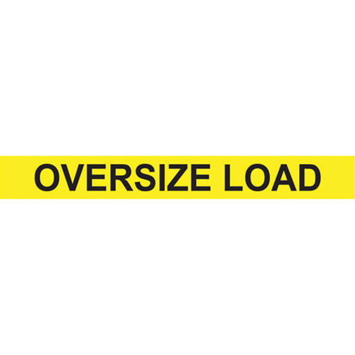 Oversize Load Heavy Haul Sign, Aluminum, 96" W x 12" H CSL Industriel Inc.