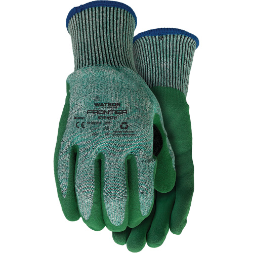 Gants 351 Stealth Frontier, Taille Grand, Calibre 13, Rev&ecirc;tement PVC/Latex de caoutchouc, Enveloppe en PEHP/Polyester, ASTM ANSI niveau A5 CSL Industriel Inc.
