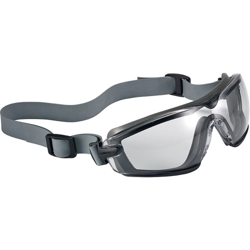 Cobra TPR Compact Safety Goggles, Clear Lens, Anti-Fog/Anti-Scratch, Closed Vent CSL Industriel Inc.