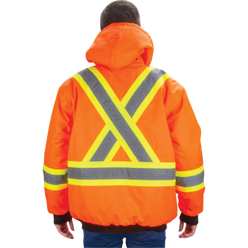 Waterproof 7-in-1 Winter Parka, High Visibility Orange, Medium CSL Industriel Inc.
