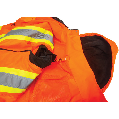 Waterproof 7-in-1 Winter Parka, High Visibility Orange, Medium CSL Industriel Inc.
