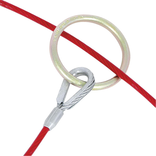 AS-21110-6 6' Cable Anchor with O-Ring Ends, Sling, Permanent Use CSL Industriel Inc.