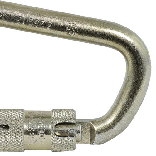 CP-03015-1 Mousqueton zingu&eacute; avec ouverte de portique de 1", Acier CSL Industriel Inc.