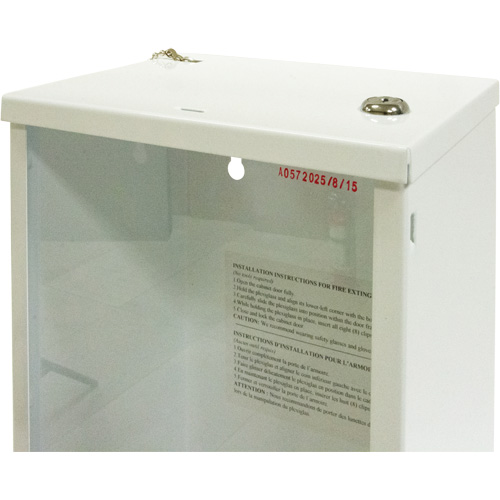 Armoire d'usage l&eacute;ger pour extincteur, 8" la x 22" h x 6" p CSL Industriel Inc.