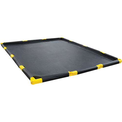 Stinger Spillpal Berm, 1196 US gal. Capacity, 40' W x 12' L x 4" H, Foam Wall CSL Industriel Inc.