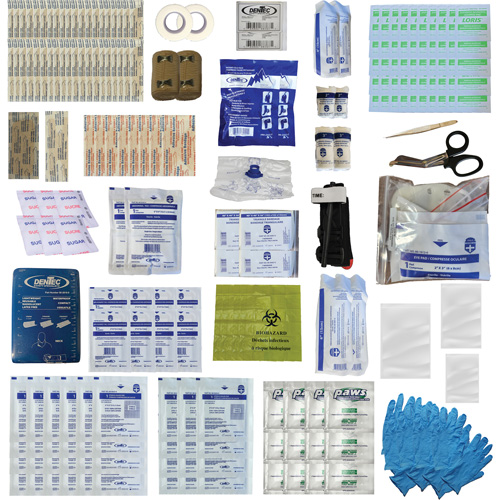 Shield First Aid Kit, Meets/Exceeds CSA Z1220-24 Type 3 High-Risk Environment, Medium (26-50 Workers) CSL Industriel Inc.