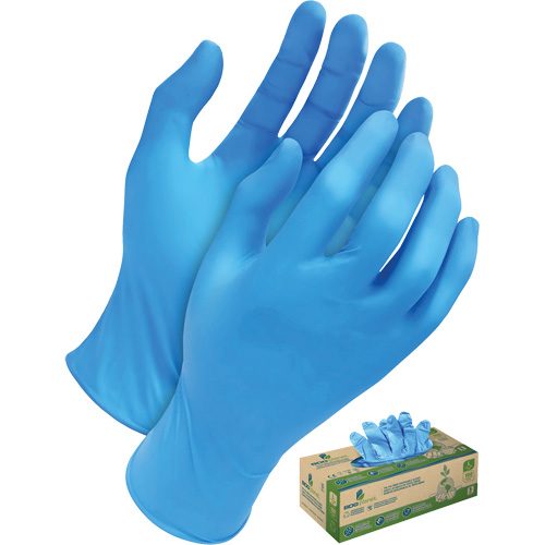 Tri-Polymer Disposable Gloves, Small, Polyethylene, 5-mil, Powder-Free, Blue CSL Industriel Inc.