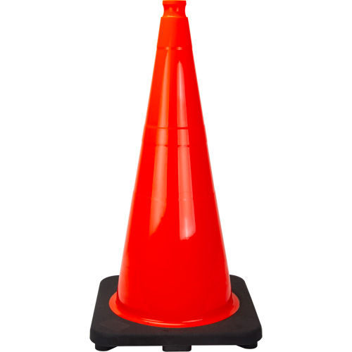 C&ocirc;ne de signalisation de premi&egrave;re qualit&eacute;, 28", Orange CSL Industriel Inc.