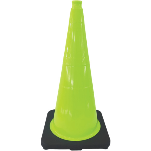 Premium Traffic Cone, 18", Lime Green CSL Industriel Inc.
