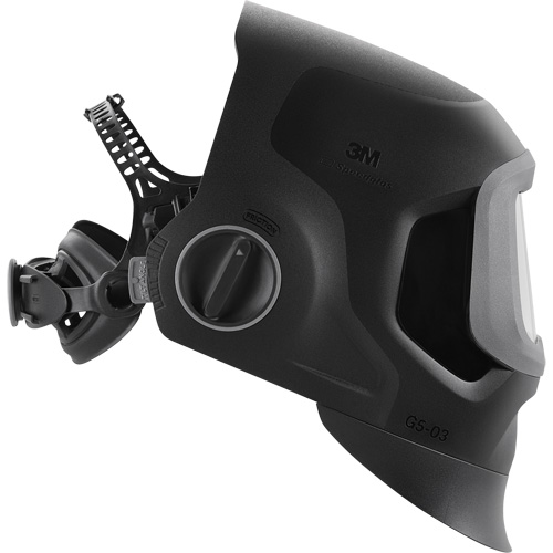 Speedglas G5-03 Pro Black Fixed Front Welding Helmet, 2.8" L x 4.3" W View Area, 8-14/3/5 Shade Range, Black CSL Industriel Inc.