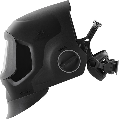 Speedglas G5-03 Pro Black Fixed Front Welding Helmet, 2.8" L x 4.3" W View Area, 8-14/3/5 Shade Range, Black CSL Industriel Inc.