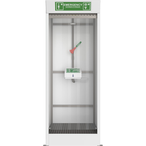 Emergency Cubicle Shower & Covered Eye & Face Wash CSL Industriel Inc.