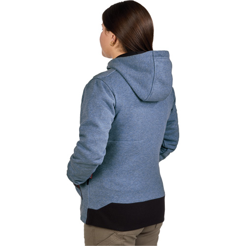 M12 Heated Hoodie with Battery, Women's, X-Large, Blue, Poly-Cotton CSL Industriel Inc.