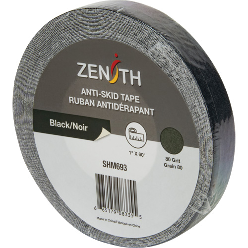 Anti-Skid Tape, 1" x 60', Black CSL Industriel Inc.