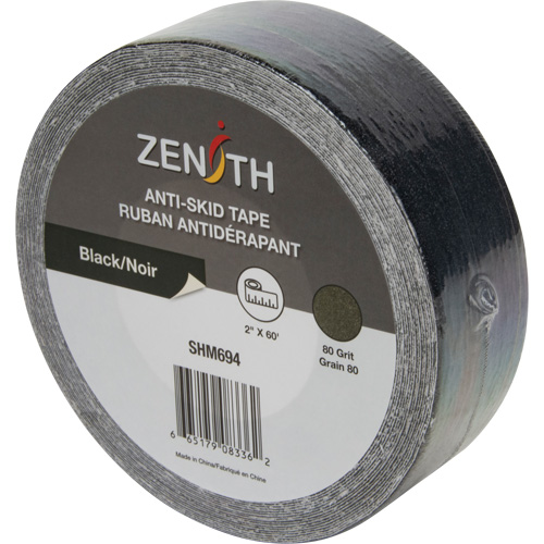 Ruban antid&eacute;rapant, 2" x 60', Noir CSL Industriel Inc.