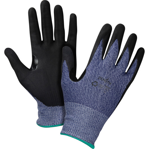 Gants r&eacute;sistant &agrave; la coupe, Taille Grand, Calibre 15, Rev&ecirc;tement Mousse de nitrile, Enveloppe en PEHP, ASTM ANSI niveau A3 CSL Industriel Inc.