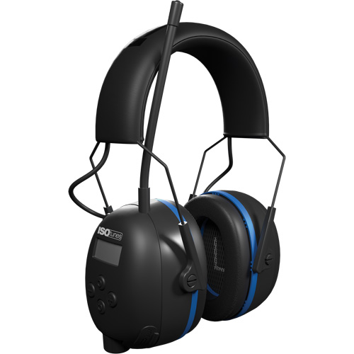 Black & Blue Air Defender AM/FM BT Earmuffs, Headband Style, 25 dB CSL Industriel Inc.