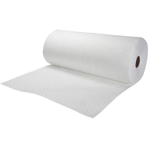 Bonded Sorbent Rolls, Heavyweight, 150' L x 30" W, 24 gal. Absorbancy CSL Industriel Inc.