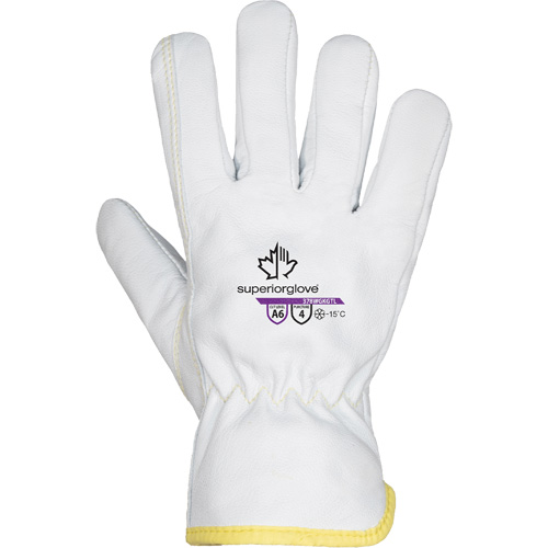 Gants r&eacute;sistants &agrave; la coupe Endura 378WGKGTL, Taille T-petit, Enveloppe en Ch&egrave;vre/TenActiv/Thinsulate, ASTM ANSI niveau A6 CSL Industriel Inc.