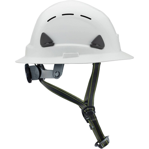 Fibre Metal Climbing Style Helmet with Full Brim, Meets CSA Type 2, Ratchet Suspension, Vented CSL Industriel Inc.