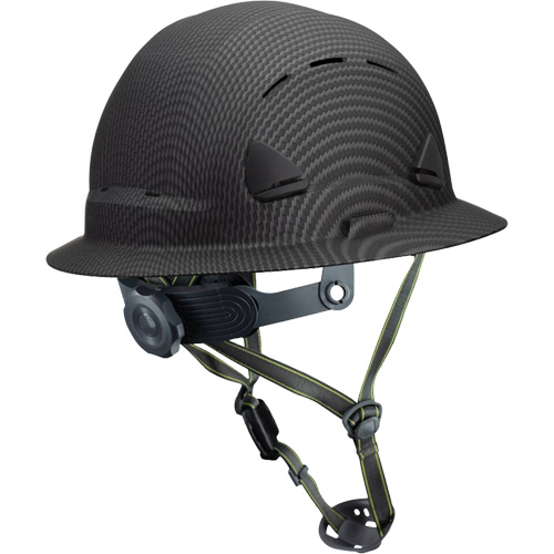 Fibre Metal Climbing Style Helmet with Full Brim, Meets CSA Type 2, Ratchet Suspension, Vented CSL Industriel Inc.