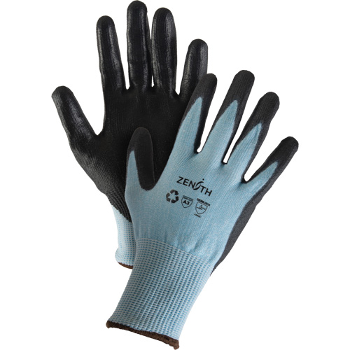 Gants &eacute;lastiques &eacute;cologiques r&eacute;sistants &agrave; la coupe, Taille 7, Calibre 13, Rev&ecirc;tement Polyur&eacute;thane, Enveloppe en PEHP/rPET, ASTM ANSI niveau A3 CSL Industriel Inc.