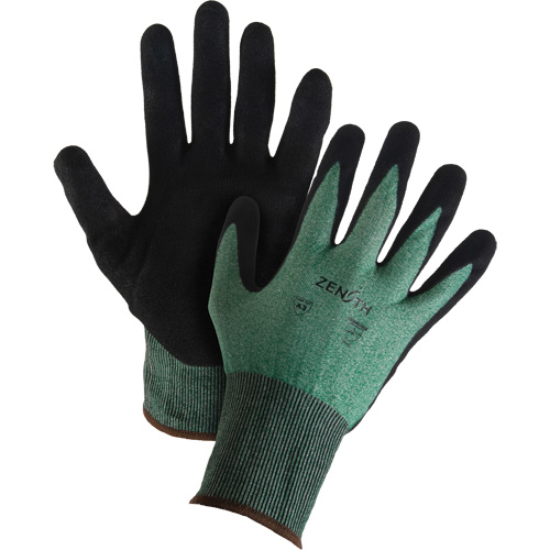 Gants l&eacute;gers et haute dext&eacute;rit&eacute; r&eacute;sistants &agrave; la coupe, Taille 11, Calibre 21, Rev&ecirc;tement Mousse de nitrile, Enveloppe en Acier inoxydable/PEHP, ASTM ANSI niveau A3 CSL Industriel Inc.