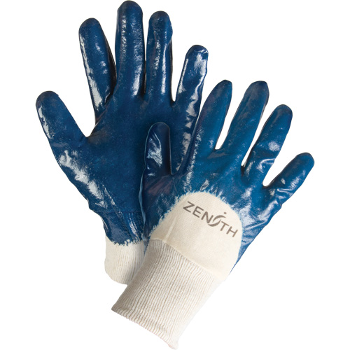 Medium-Weight Interlock Lined Gloves, 9/Large, Nitrile Coating, Cotton Shell CSL Industriel Inc.