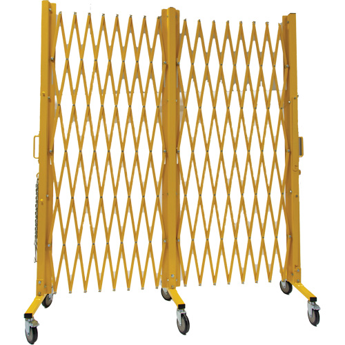 Expandable Barrier, 84" H x 20' L, Yellow CSL Industriel Inc.