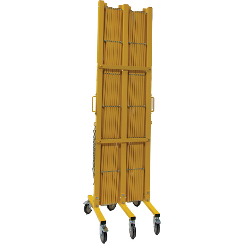 Expandable Barrier, 84" H x 20' L, Yellow CSL Industriel Inc.